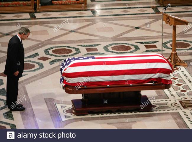 reagan coffin